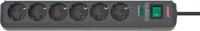 Brennenstuhl Eco-Line Stekkerdoos met Overspanningsbeveiliging 13.500A 1,5m H05VV-F 3G1,5 - 1159700015