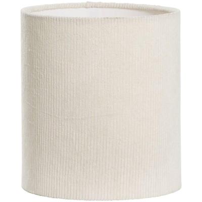Leen Bakker - Lampenkap Liv - Off-white - 20xØ18 Cm - Polyester - Wit