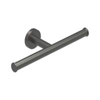 Toiletrolhouder IVY Dubbel Geborsteld Metal Black PVD