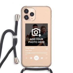 Music Player: iPhone 11 Pro Max Transparant Hoesje met koord