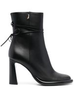 Patrizia Pepe bottines en cuir 95 mm - Noir - thumbnail