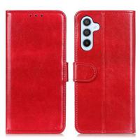 Samsung Galaxy A05s Wallet Case met Magnetische Sluiting - Rood - thumbnail