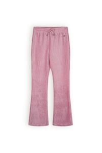 NoBell Meisjes flair broek velvet rib - Sady - Vintage roze