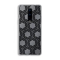 Geometrisch patroon: OnePlus 8 Transparant Hoesje