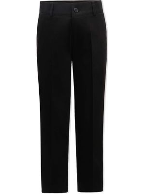 Moustache pantalon de costume en coton stretch - Noir