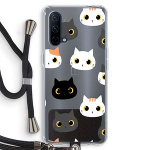 Katten: OnePlus Nord CE 5G Transparant Hoesje met koord
