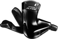 Shimano alfine sl-s700 8-speed trigger / schakel unit rapidfire rechts zwart 2100 mm Shimano alfine sl-s700 8-speed trigger / schakel unit rapidfire rechts zwart 2100 mm