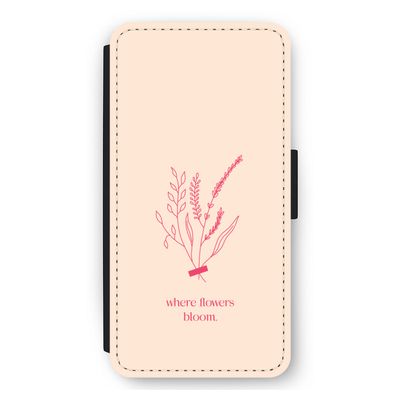 Where flowers bloom: iPhone 11 Flip Hoesje