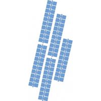 1 punt kleurstrips middelblauw (624), 10 stuks