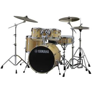 Yamaha SBP2F5 Stage Custom Birch Natural Wood 5d. rock / fusion drumstel inclusief hardware