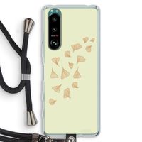 Falling Leaves: Sony Xperia 5 III Transparant Hoesje met koord