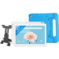 Lenovo Tab M10 2GB 32GB Wifi Wit + Kinderhoes + Autohouder - thumbnail