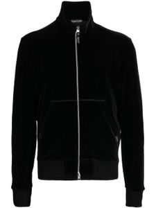 TOM FORD veste zippée en velours - Noir