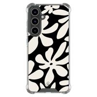 Samsung Galaxy S24 FE shockproof hoesje - Noir bloom