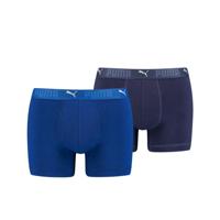 Puma Sport Boxershorts Katoen 2-pack Blauw-S