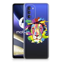 Motorola Moto G51 5G Telefoonhoesje met Naam Lion Color