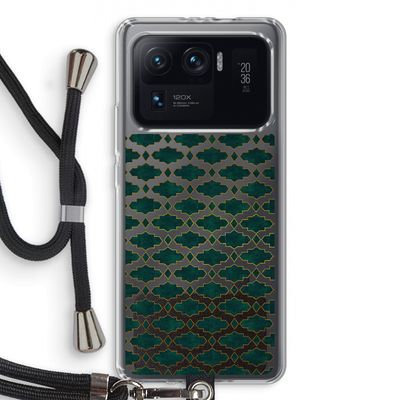 Moroccan tiles: Xiaomi Mi 11 Ultra Transparant Hoesje met koord