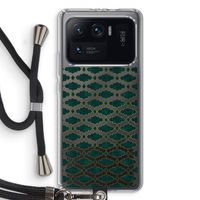 Moroccan tiles: Xiaomi Mi 11 Ultra Transparant Hoesje met koord