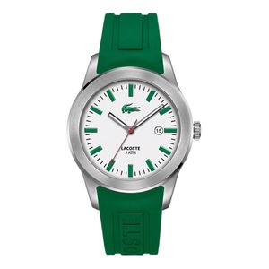 Lacoste horlogeband 2010412 / LC-11-1-14-0085 Rubber Groen 22mm