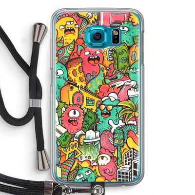 Vexx City: Samsung Galaxy S6 Transparant Hoesje met koord