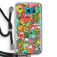 Vexx City: Samsung Galaxy S6 Transparant Hoesje met koord