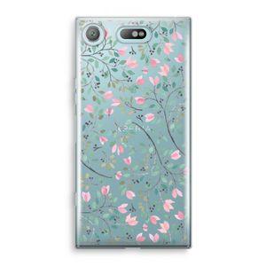 Sierlijke bloemen: Sony Xperia XZ1 Compact Transparant Hoesje