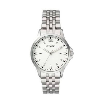 Olympic Horloge Dani Zilver/Wit | 32mm