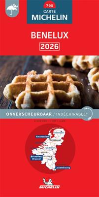 Wegenkaart - landkaart 795 Benelux 2026 (Onverscheurbaar) | Michelin