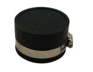 Flexibele rubber eindkap 75mm