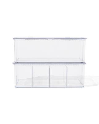 HEMA Opbergdozen Met Deksel En Divider - 2 Stuks