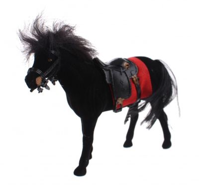 Toi Toys Love Horse paard 12 cm zwart Toi Toys Love Horse paard 12 cm zwart
