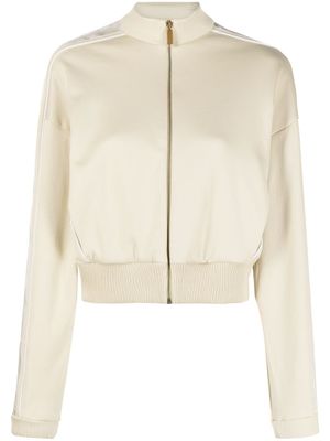 Off-White veste crop à fermeture zippée - Tons neutres