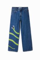 Spijkerbroek Tyler McGillivary - BLUE - S