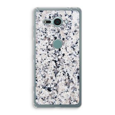 Gespikkelde marmer: Sony Xperia XZ2 Compact Transparant Hoesje
