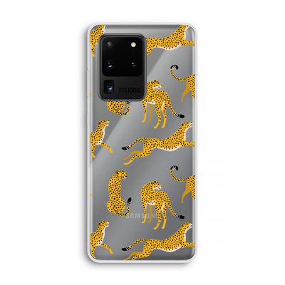 Luipaard: Samsung Galaxy S20 Ultra Transparant Hoesje