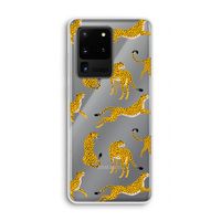 Luipaard: Samsung Galaxy S20 Ultra Transparant Hoesje