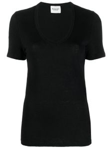 MARANT ÉTOILE t-shirt à encolure arrondie - Noir