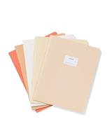 HEMA Schriften A5 Lijnen - 5 Stuks