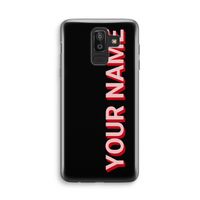 Namecase: Samsung Galaxy J8 (2018) Transparant Hoesje