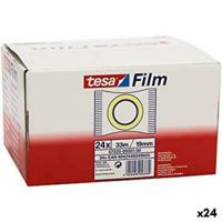 Plakband TESA 19 mm 33 m Transparant (24 Stuks)