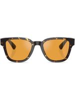 Prada Eyewear tortoiseshell-effect D-frame sunglasses - Marron