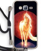 Last Unicorn: Samsung Galaxy J3 (2016) Transparant Hoesje met koord