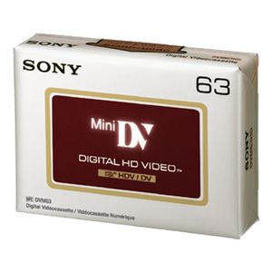 miniDV tapes Somy HDV Digital HD Video, enkele band