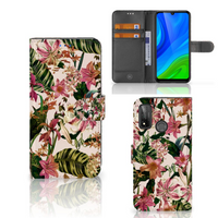 Huawei P Smart 2020 Hoesje Flowers - thumbnail