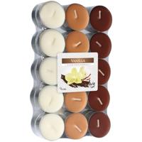 Waxinelichtjes vanille geur - 30x - 4 cm - theelichtjes - geurkaarsen - 4 branduren