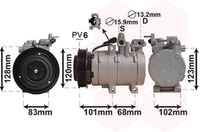 Van Wezel Airco compressor 8200K123