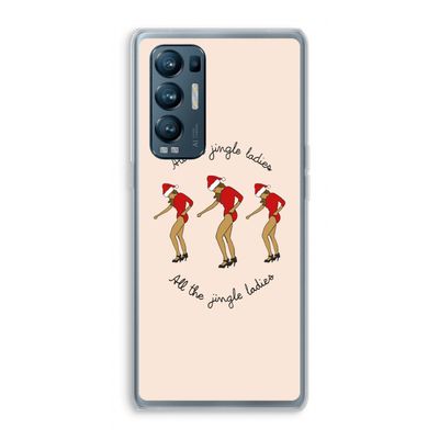 Jingle Ladies: Oppo Find X3 Neo Transparant Hoesje