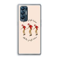 Jingle Ladies: Oppo Find X3 Neo Transparant Hoesje
