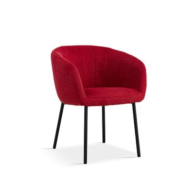 Stoel Pia Rood - Set van 2