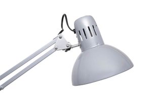 Bureaulamp MAUL Study tafelklem excl.LED lamp E27 zilver